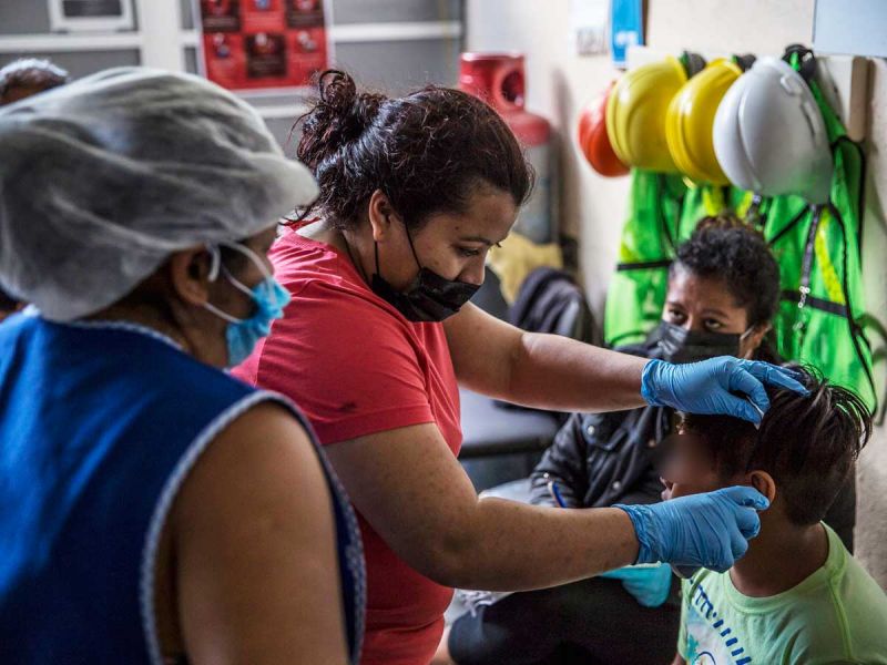 Más de 2 mil 500 migrantes han sido diagnosticados con Covid-19, de acuerdo con la Ssa. Foto archivo: Cuartoscuro