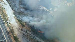 Incendio del Río Santa Catarina