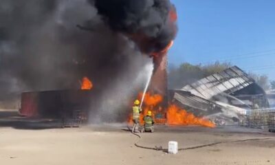 Incendió en Nuevo León